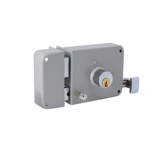 Foto 1 | Cerradura Sobreponer Instala Fácil Izquierda Gris Lock