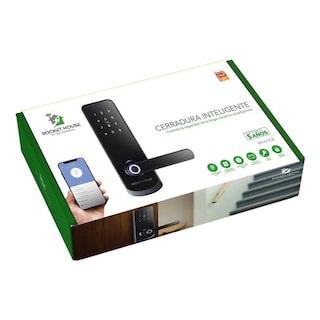 Foto 4 | Cerradura Inteligente Rocket House Huella Pin Wifi App Success