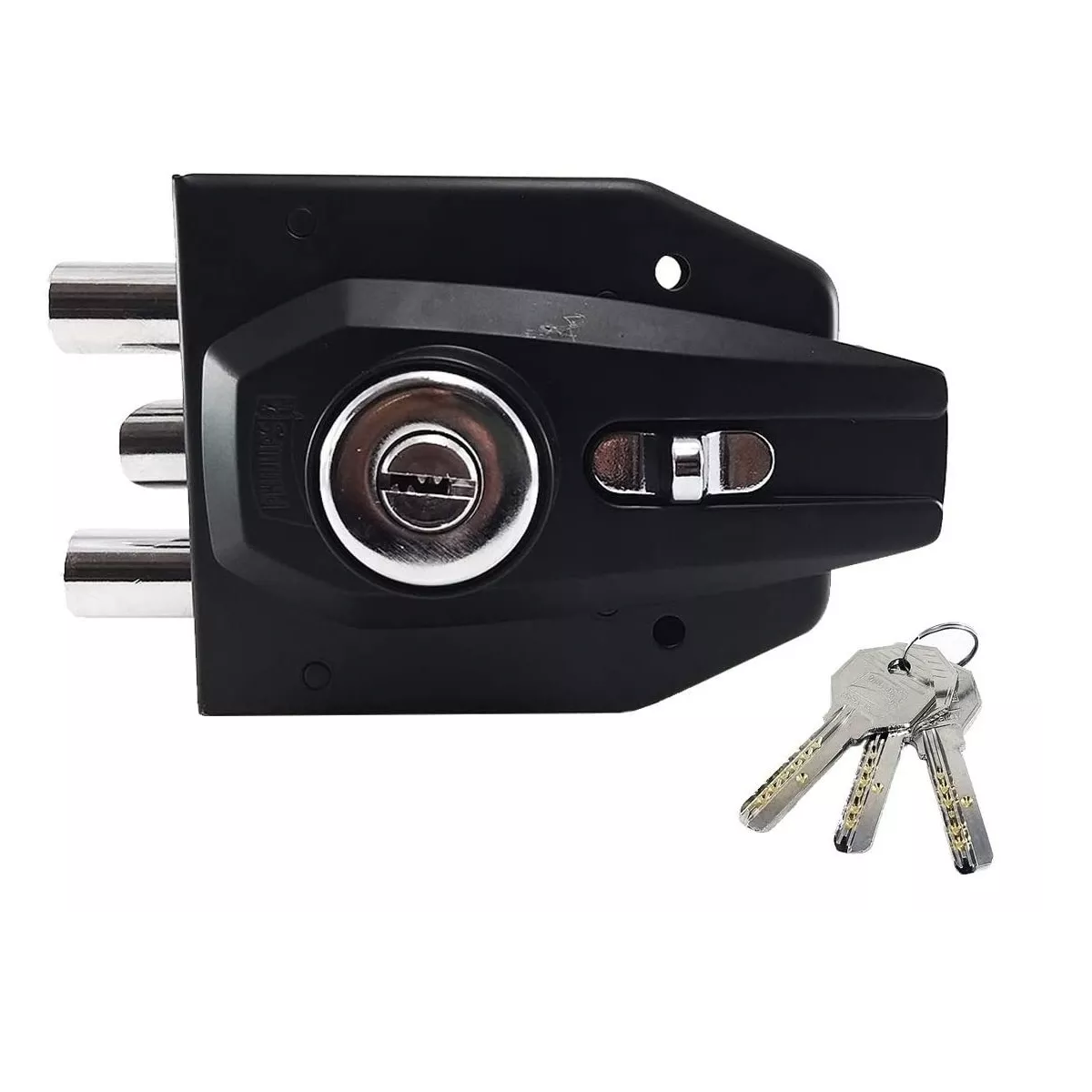 Cerradura Sobreponer Uso Rudo Eo Safe Imports ESI-14114 Negra