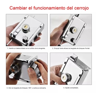 Foto 4 | Cerradura Lab.G con Accesorios