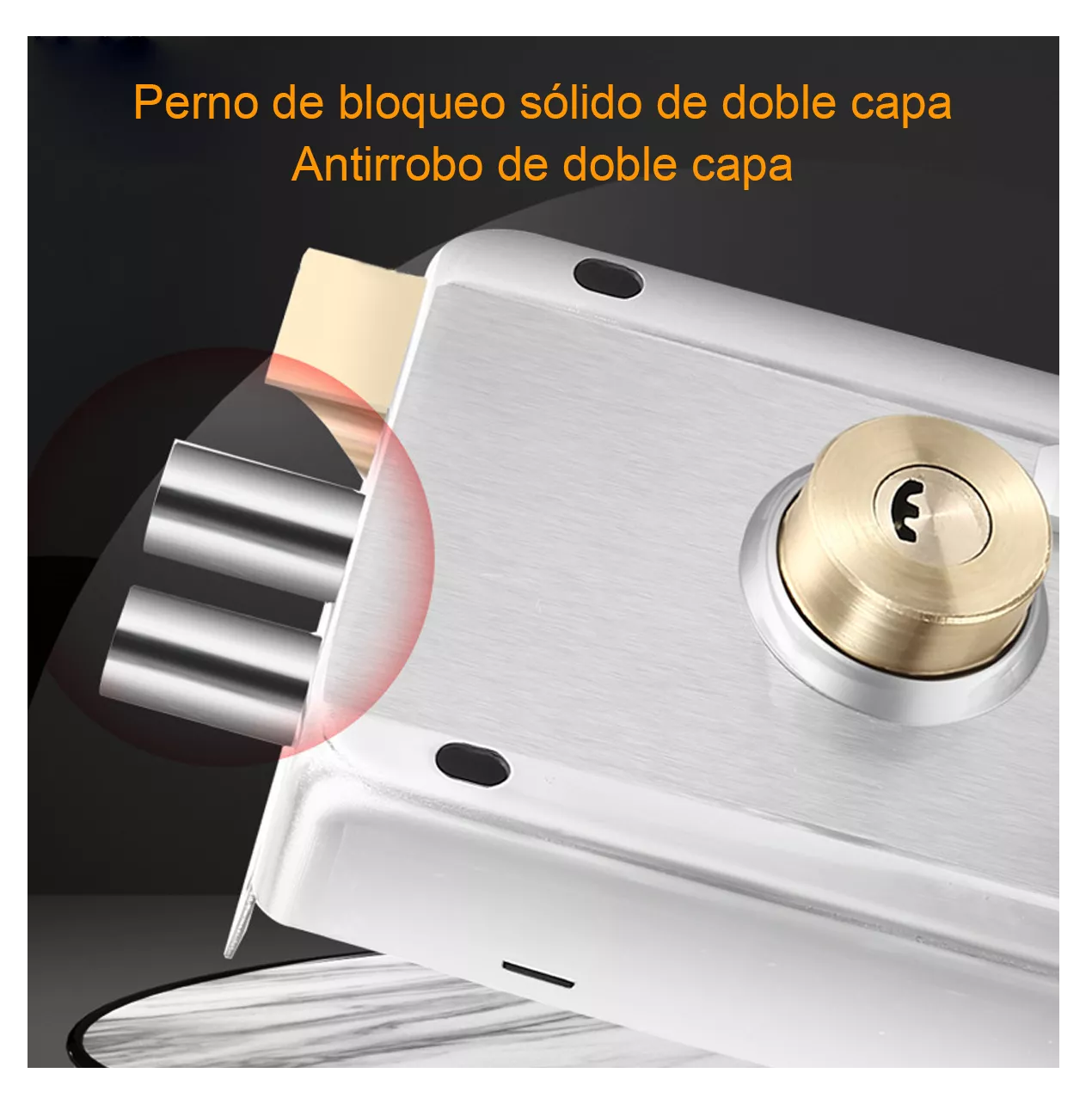 Foto 3 pulgar | Cerradura Belug con Accesorios