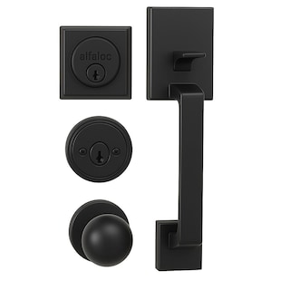 Foto 1 | Cerradura Gatillo Alfaloc QGAT-NG2M Negro Cerradura Entrada