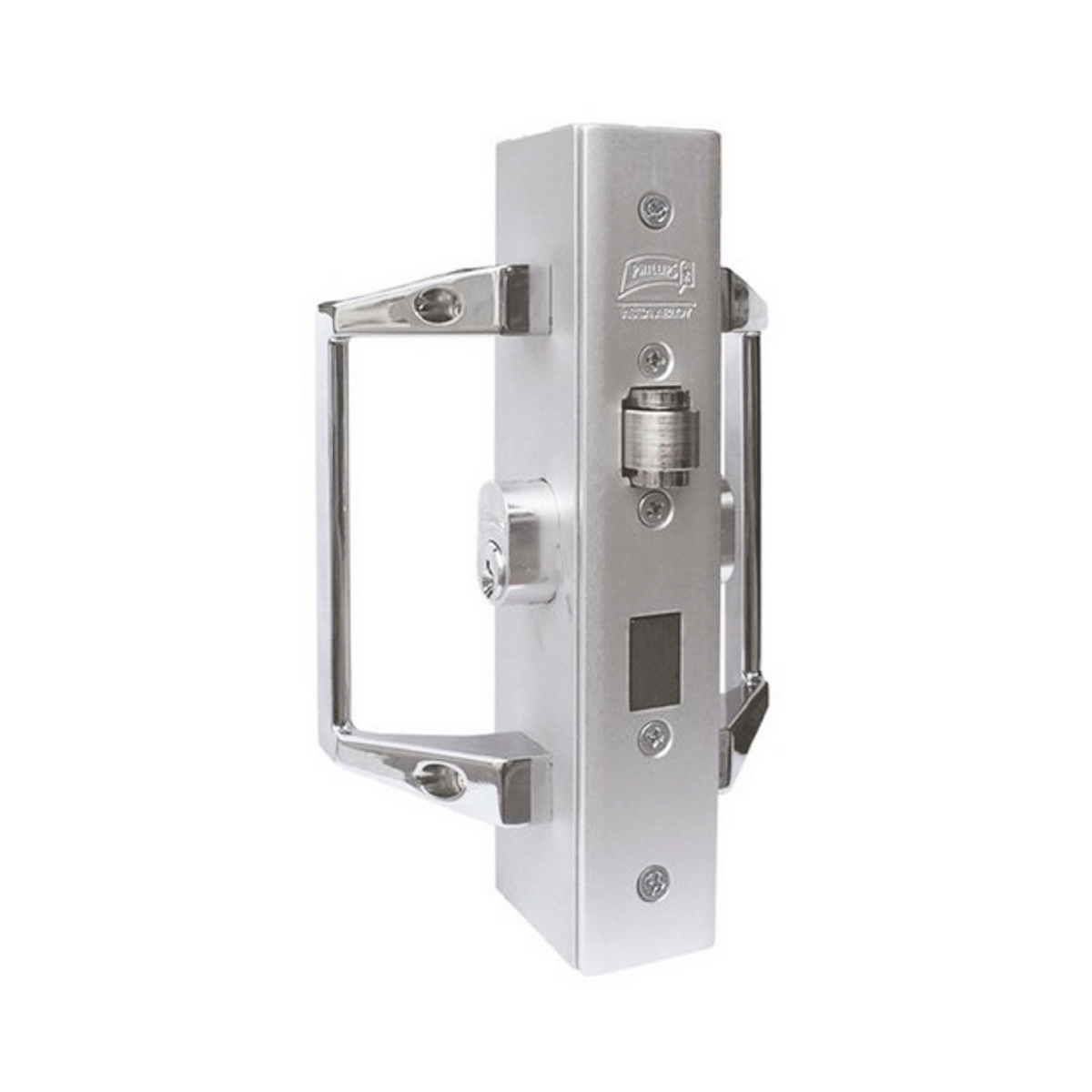 Cerradura Embutir Phillips Puertas Vaiven Cilindro /exterior Acabado Natural