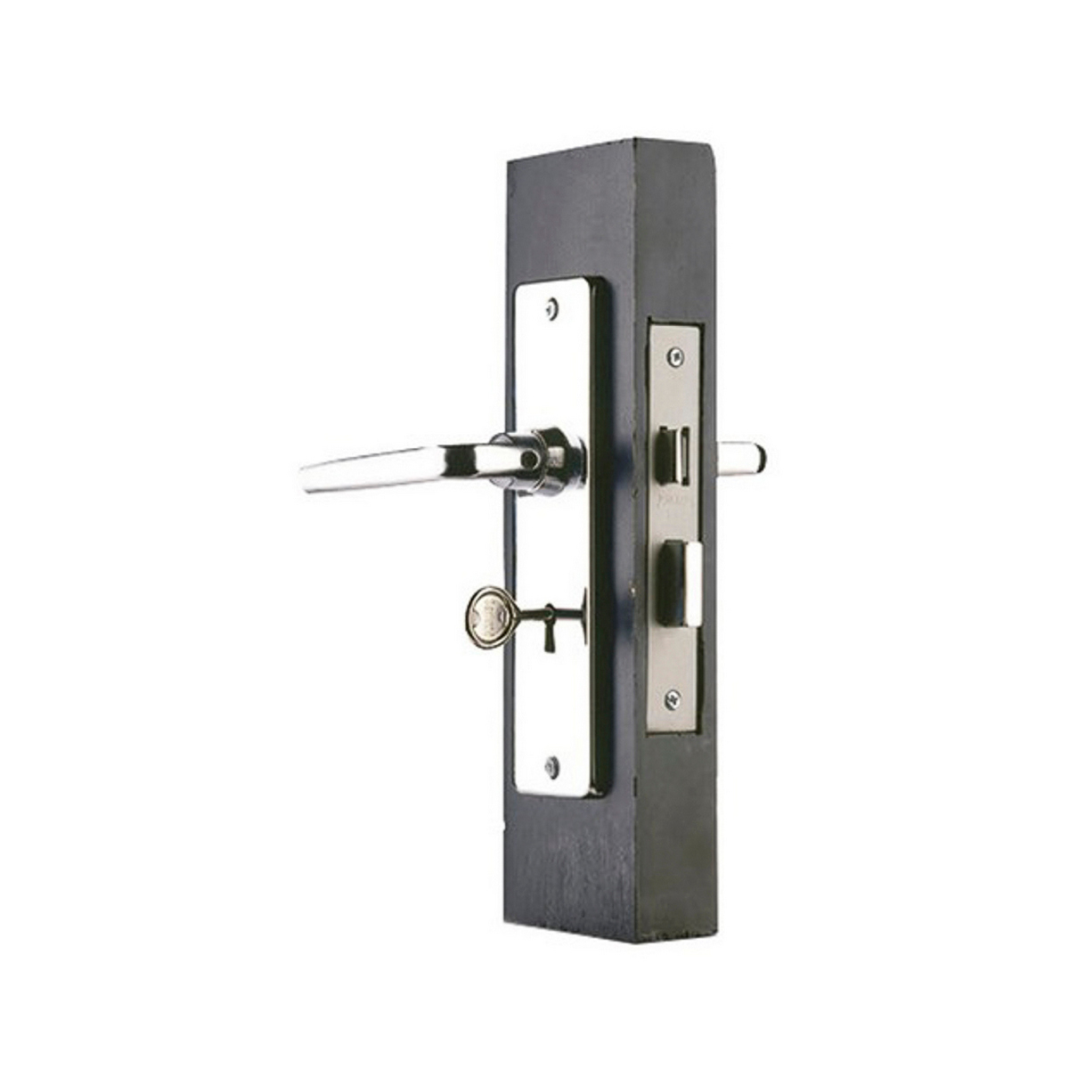 Cerradura Embutir Phillips Manija/exterior-manija/interior Cromada