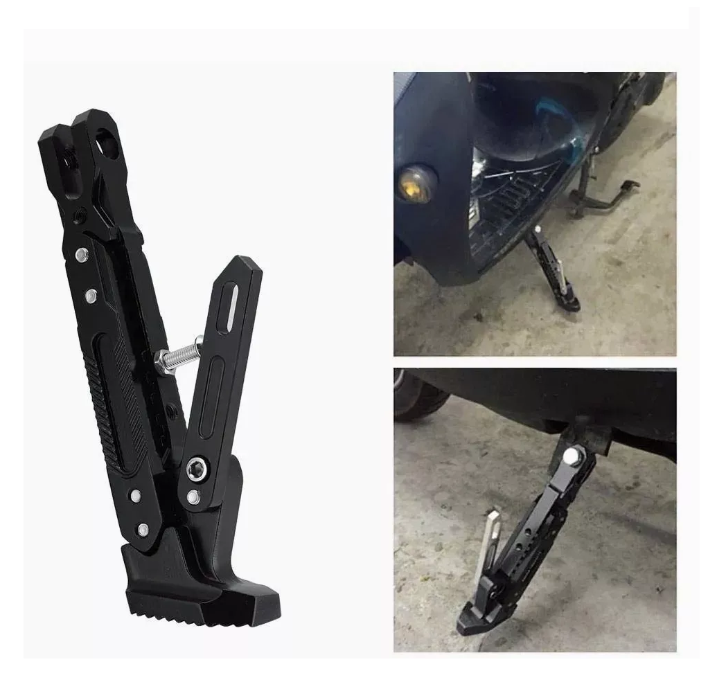 Foto 5 | Pata de Cabra para Motocicleta de Aleación de Aluminio CNC Resistente en color Negro