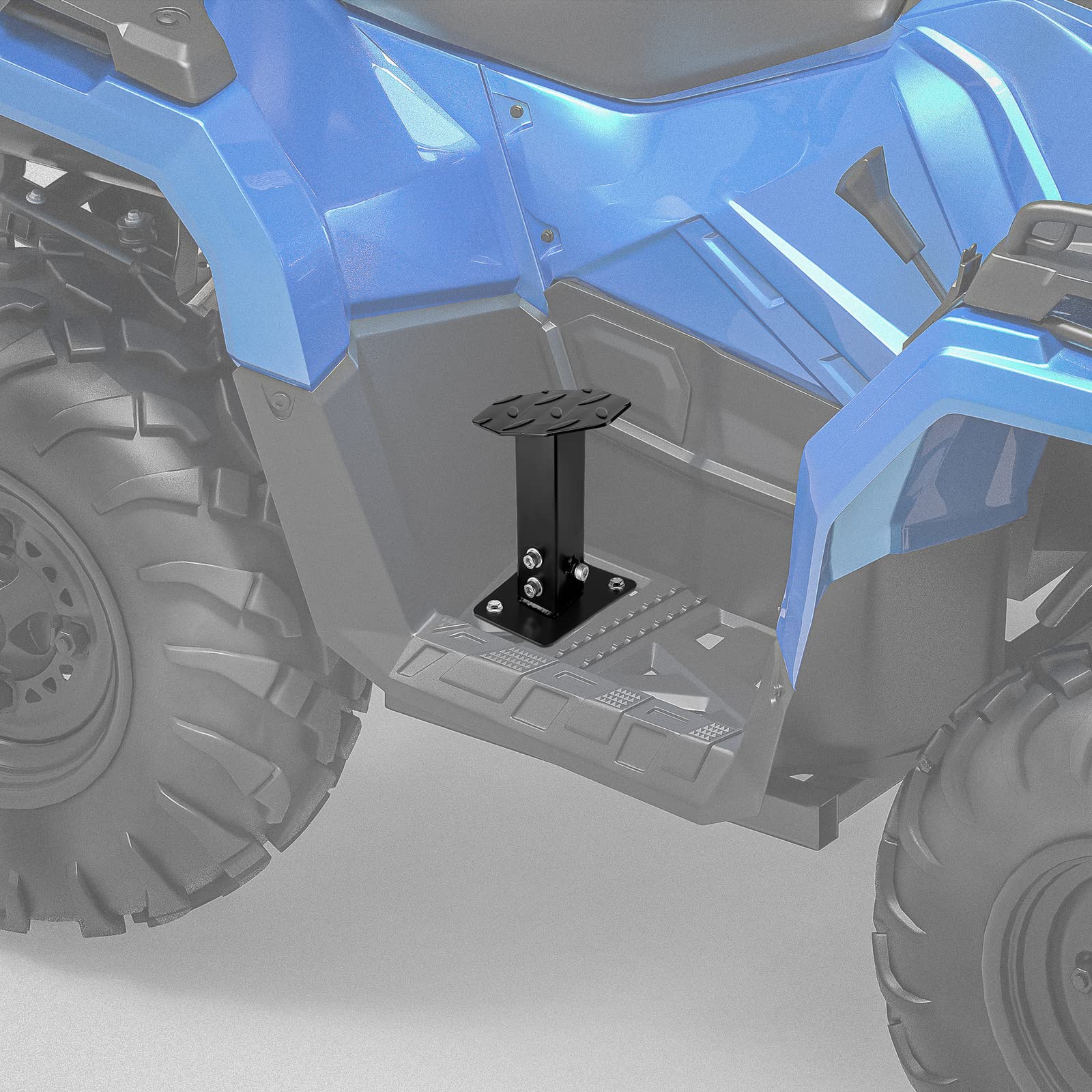 Foto 2 | Reposapiés Para Pasajeros Atv Kemimoto Ajustable Negro - Venta Internacional.