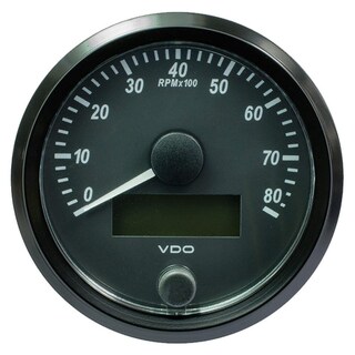 Foto 1 | Tacómetro Vdo Singleviu 80 Mm (3-1/8) 8000 Rpm - Venta Internacional.