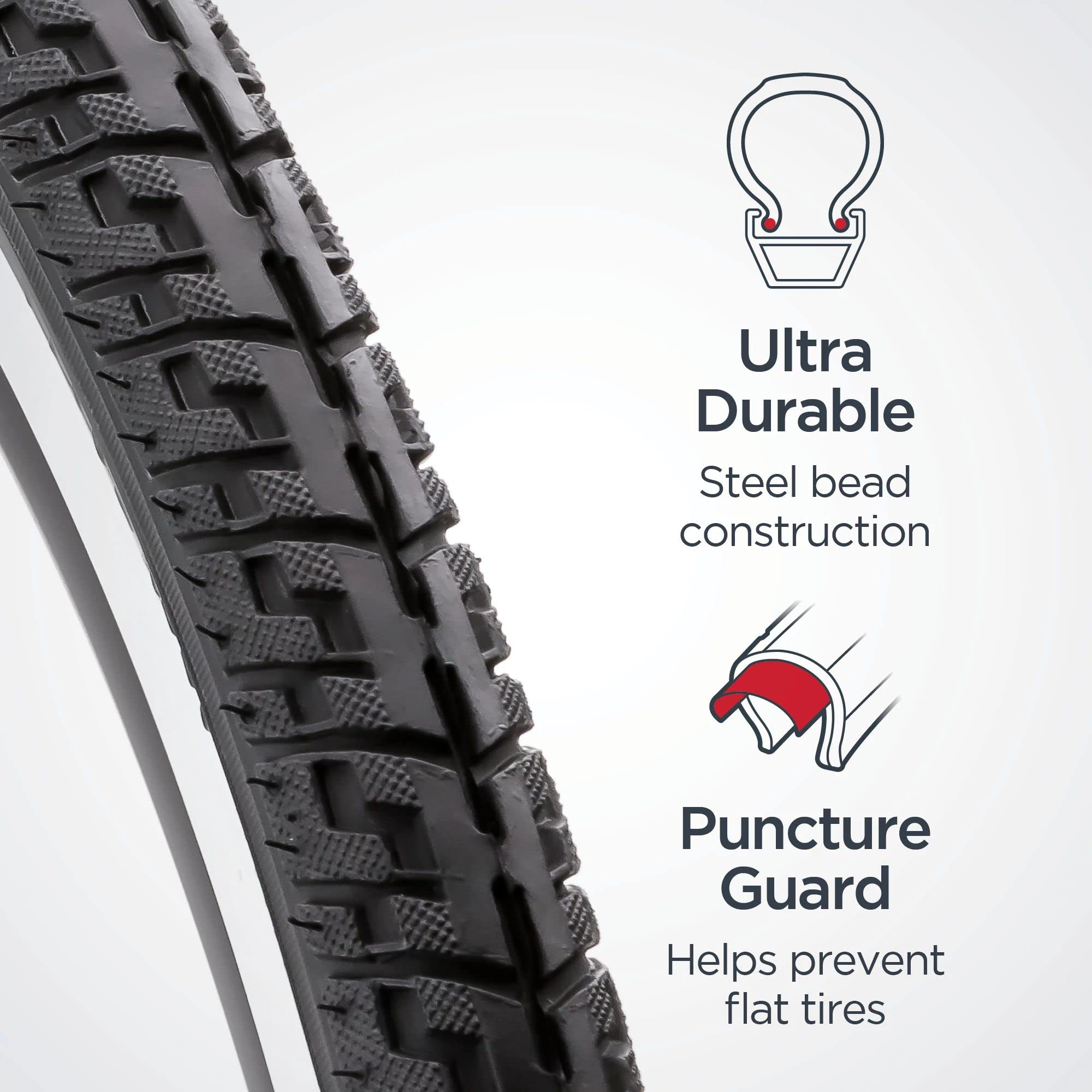 Foto 3 pulgar | Protector Antipinchazos Híbrido Schwinn De Repuesto Para Neumáticos De Bicicleta, 700 Cm X 38 - Venta Internacional.