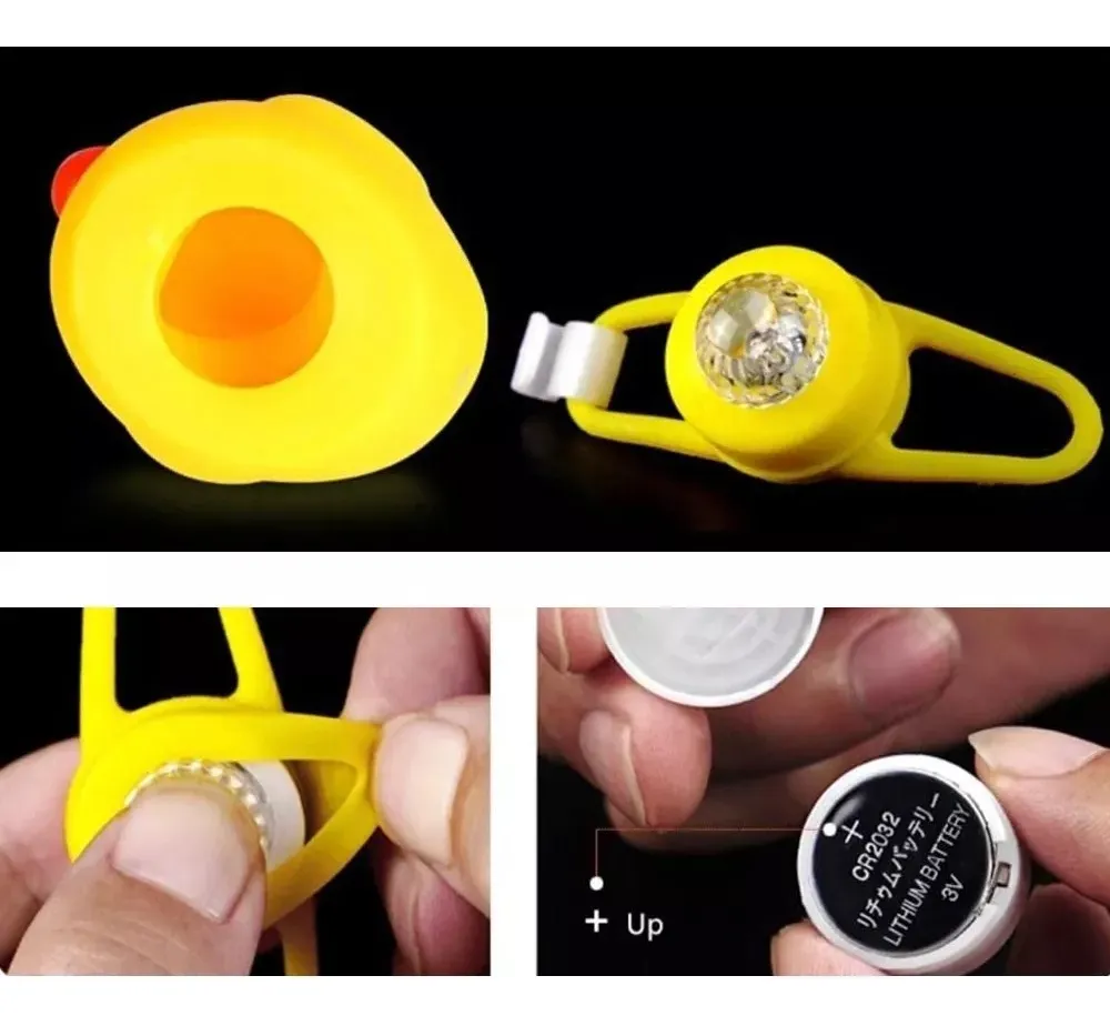 Foto 4 pulgar | Pack 5 Patitos Hule Casco Tiburón Hélice Lentes Decorativos Para Moto Bicicleta Auto