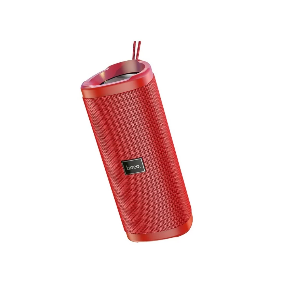 Bocina Hoco Hc2 Color Rojo Bluetooth Inalámbrica Portátil