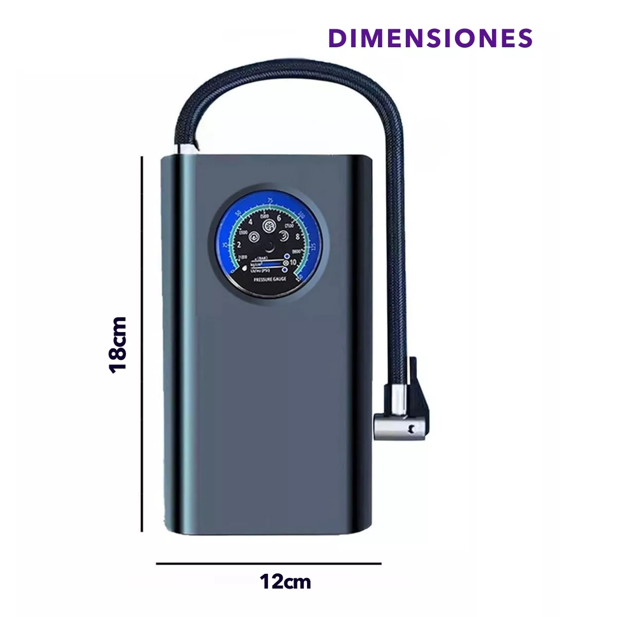 Foto 4 pulgar | Compresor de Aire Eo Safe Imports Portátil