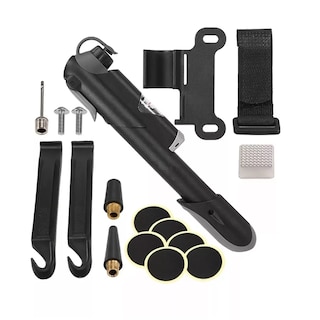 Foto 1 | Mini Inflador Portátil Para Bicicletas Con Manómetro Eo Safe Imports Esi-17218 Negro