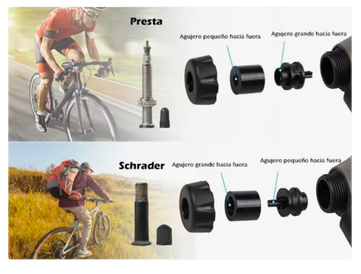 Foto 4 | Bomba De Aire  Xtellar Pequeña Para Bicicleta De 120psi