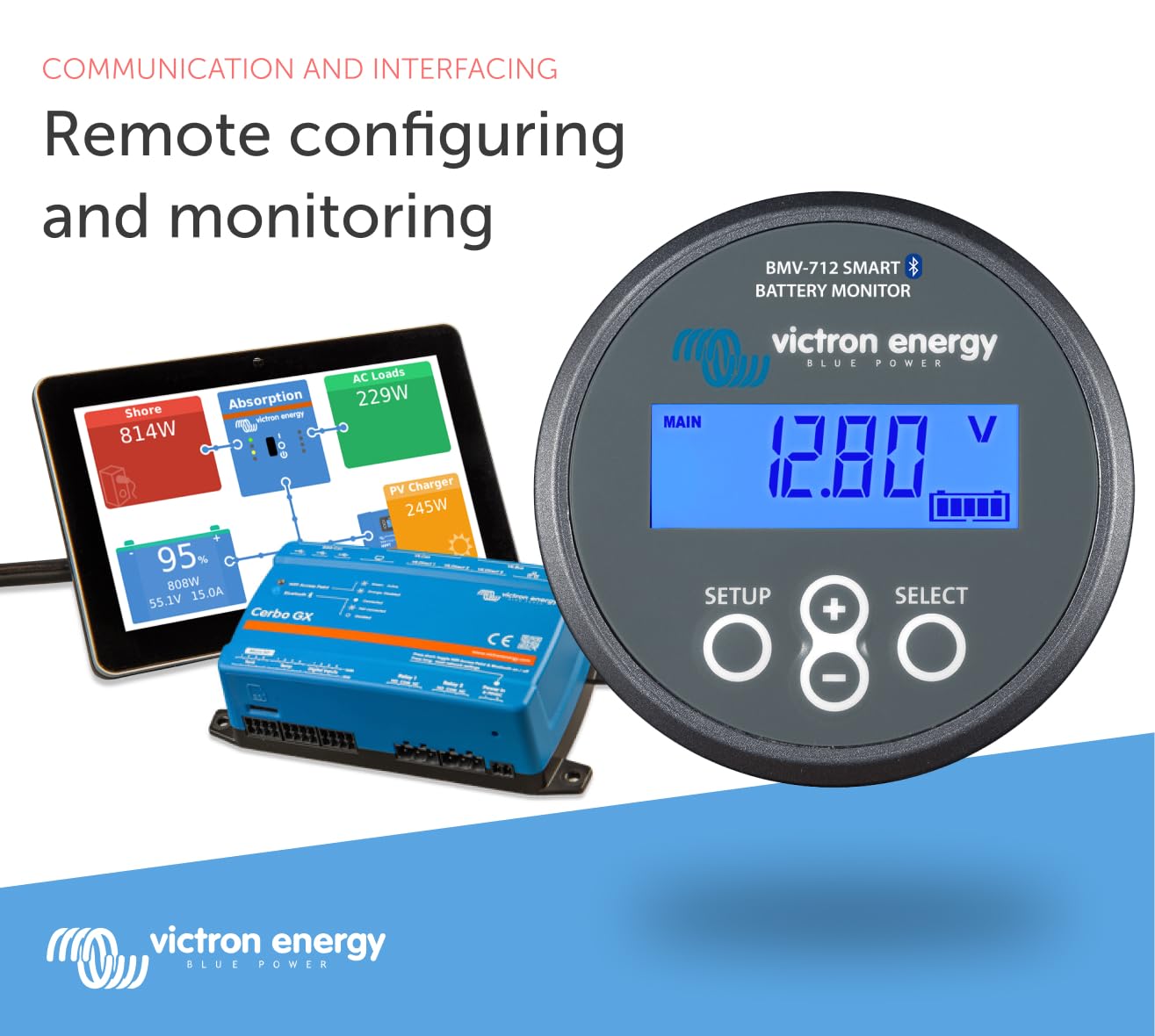 Foto 4 | Monitor De Batería Victron Energy Bmv-712 Smart (gris) - Venta Internacional.