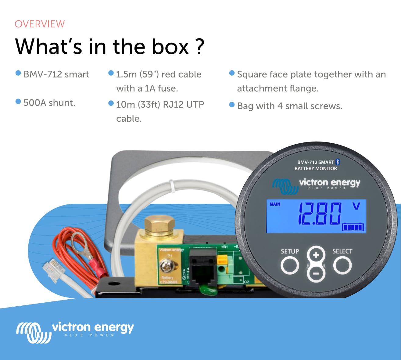Foto 6 | Monitor De Batería Victron Energy Bmv-712 Smart (gris) - Venta Internacional.