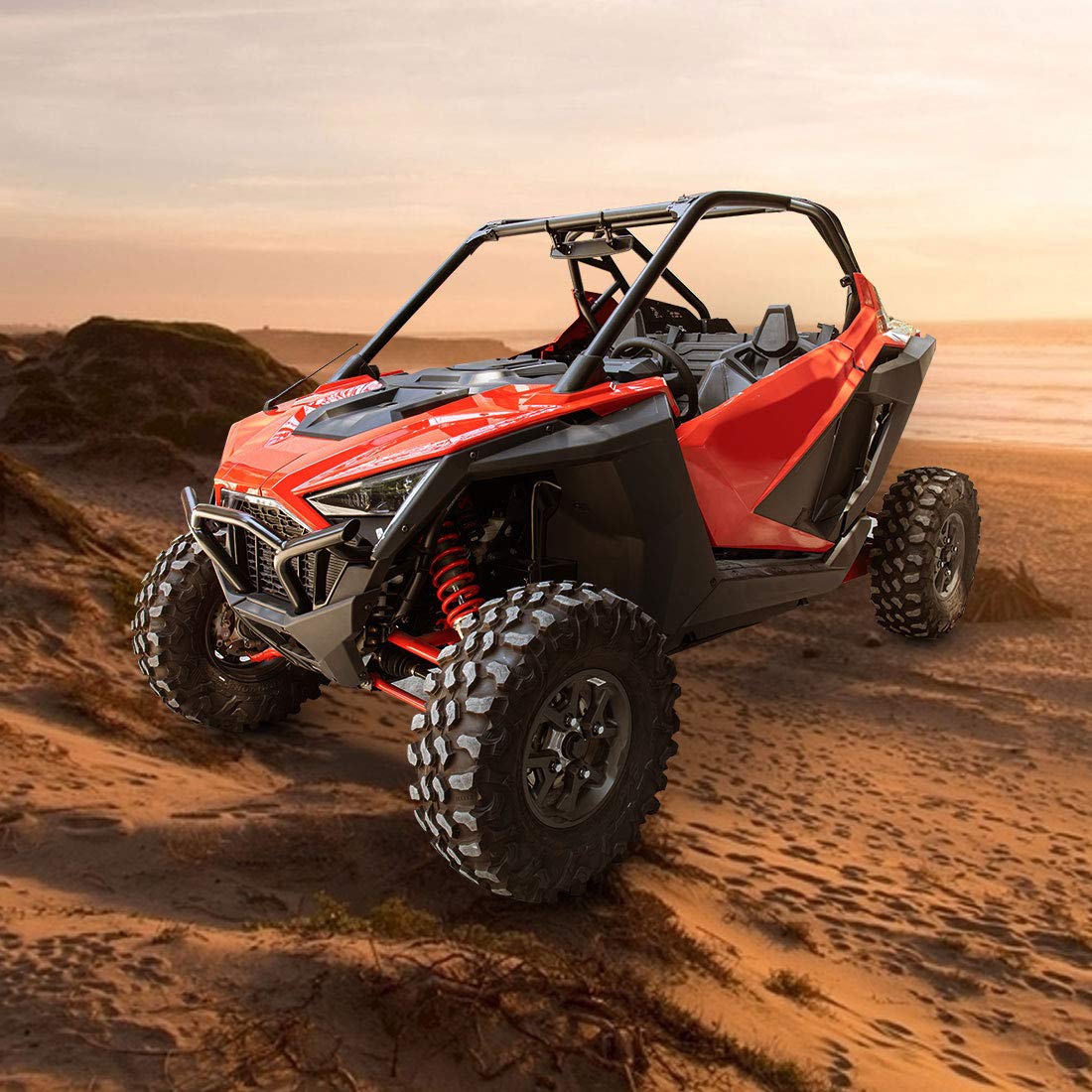 Foto 8 pulgar | Espejo Central Retrovisor Utv Kemimoto De 17 Cm Para Polaris Rzr - Venta Internacional.