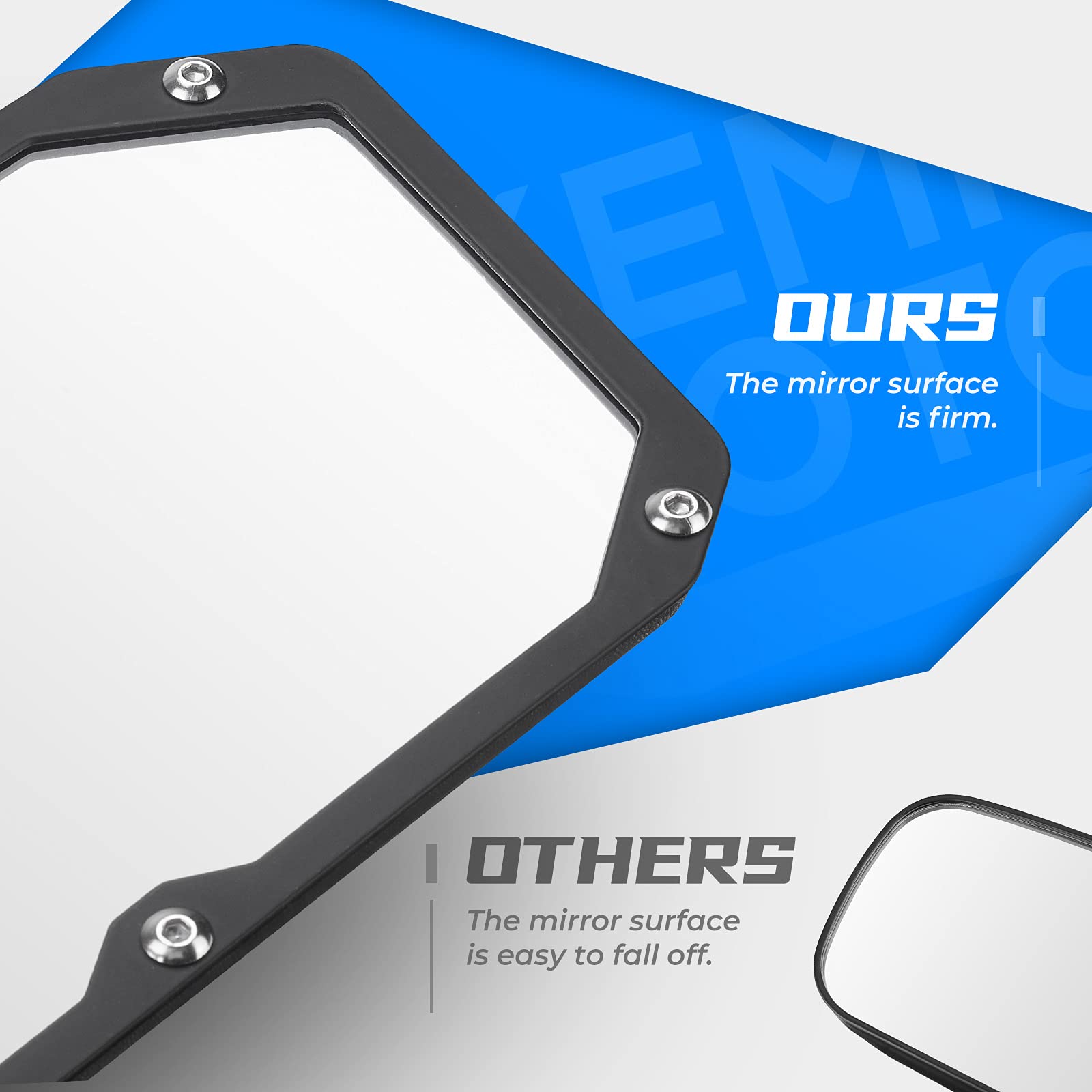 Foto 6 pulgar | Espejo Retrovisor Utv Compatible Con Kemimoto Polaris Ranger - Venta Internacional.
