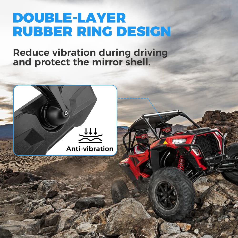 Foto 4 pulgar | Espejo Central Retrovisor Kemimoto Rzr 1000 Para Barra Antivuelco De 1.75» - Venta Internacional.