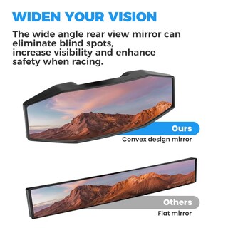 Foto 5 | Espejo Central Retrovisor Kemimoto Rzr 1000 Para Barra Antivuelco De 1.75» - Venta Internacional.