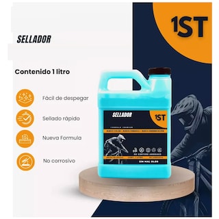 Foto 2 | Sellador Tubeless 1 Litro + Bote Aplicador 125m Eo Safe Imports Esi-15807 Azul