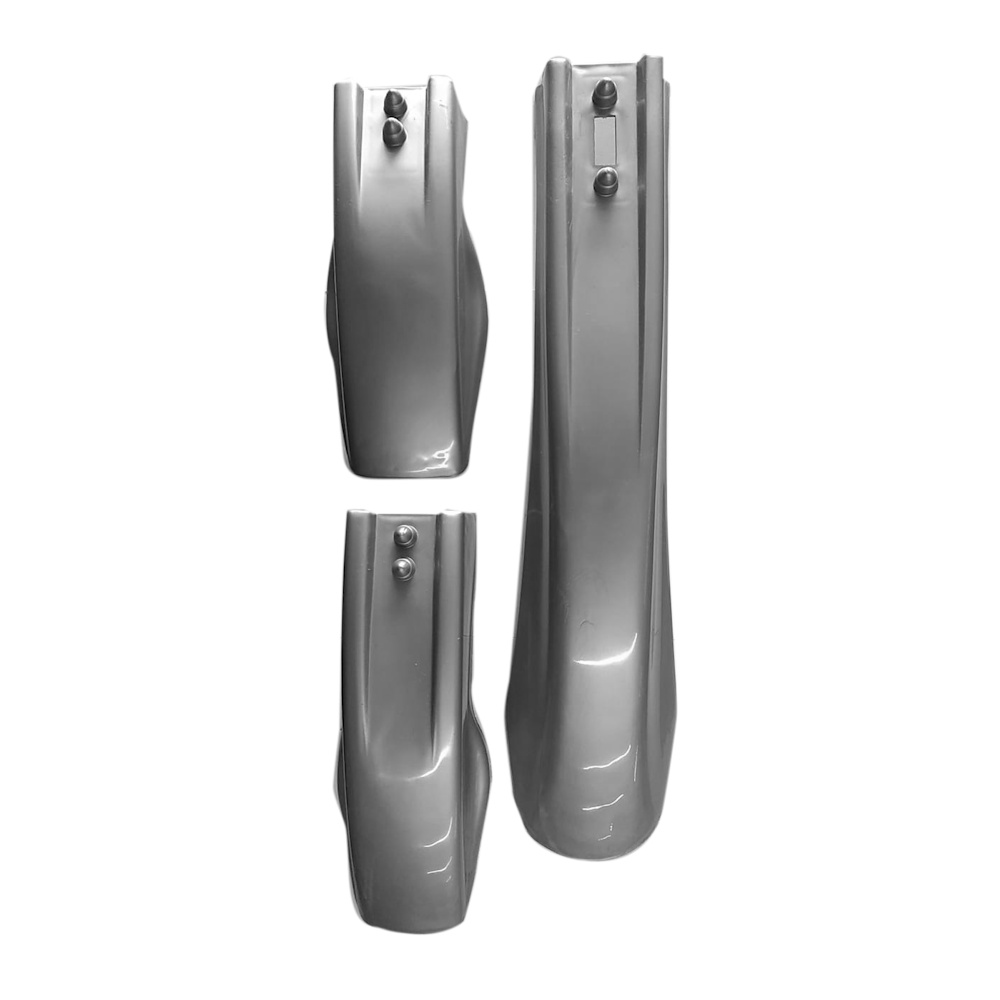 Foto 2 pulgar | Salpicadera Mega Jumbo R26 Mtb Plastico Plata Benotto
