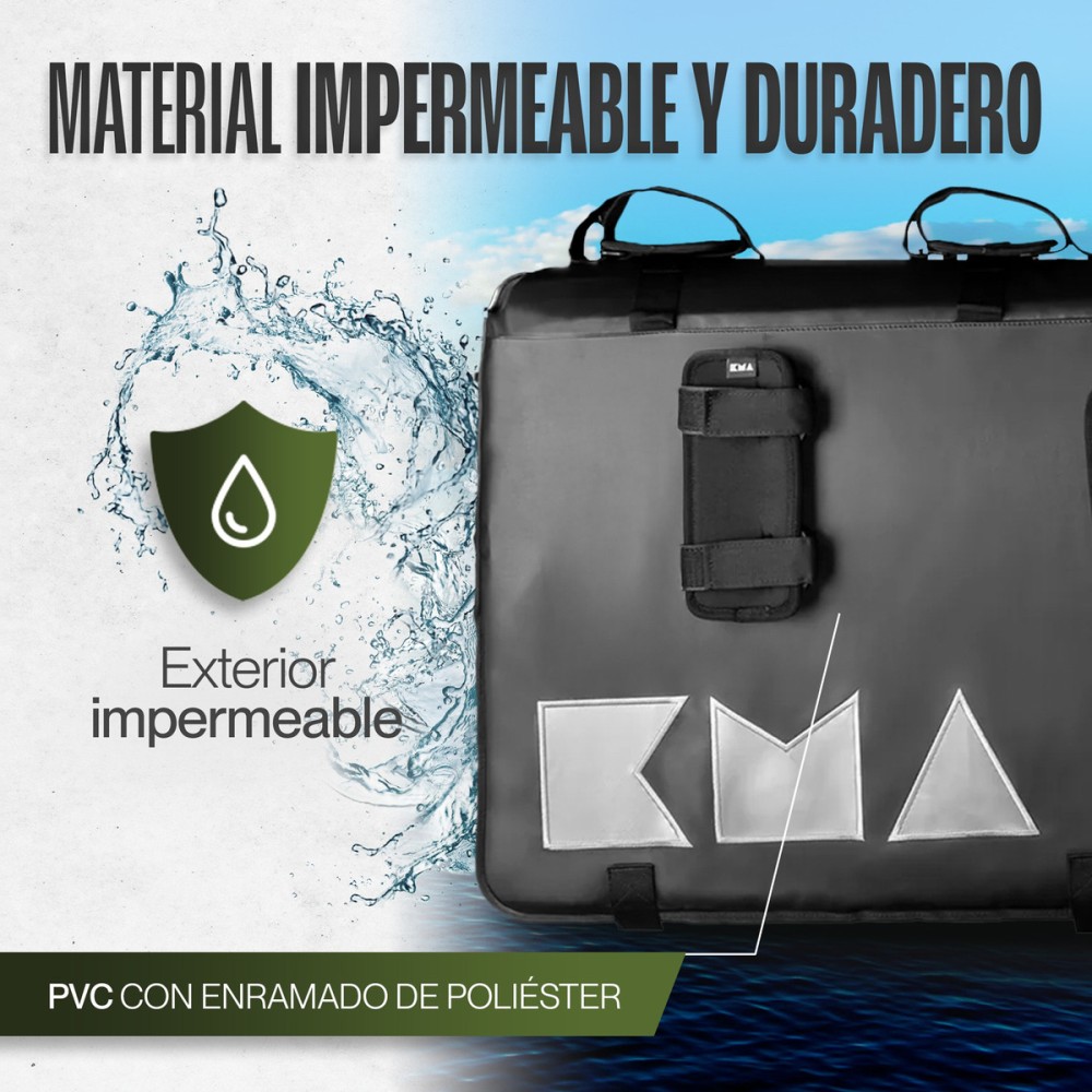 Foto 6 pulgar | Tailgate Pad Protector Rack Flexible Para Bici De Montaña Kma 3.0 Med Color Negro Desmontable