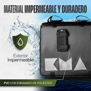 Foto 5 | Tailgate Pad Protector Rack Flexible Para Bici De Montaña Kma 3.0 Med Color Negro Desmontable