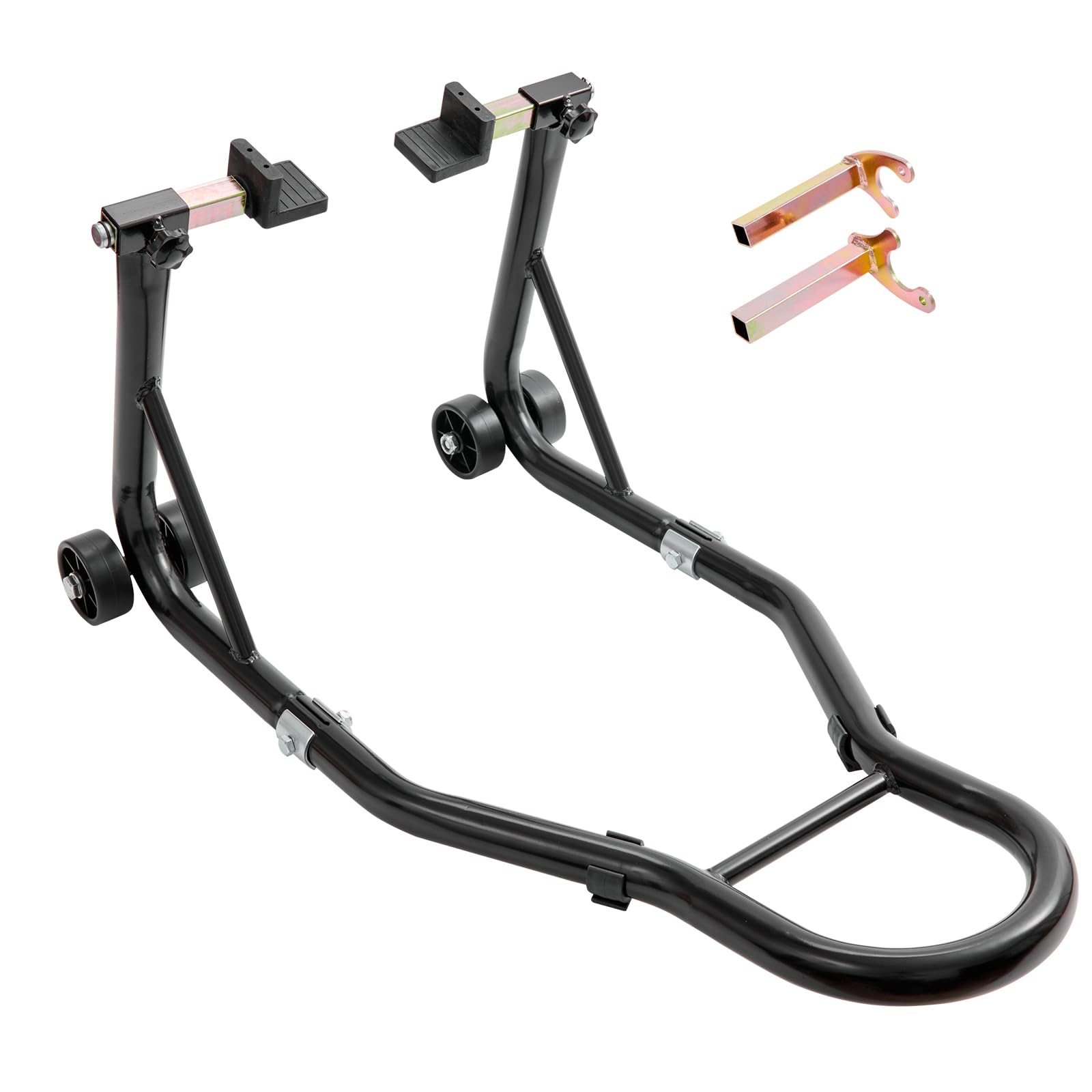Soporte De Rueda Trasera Para Motocicleta Vevor, 850 Libras De Capacidad, Negro - Venta Internacional.