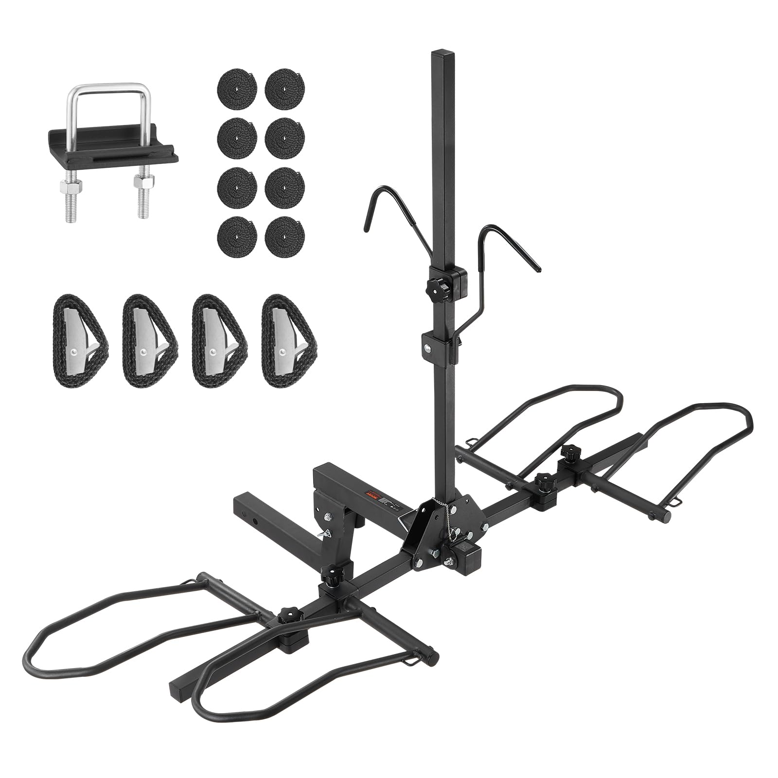 Foto 2 pulgar | Portabicicletas Hitch Mount Vevor, Plataforma Para 2 Bicicletas, 160 Kg De Capacidad - Venta Internacional.