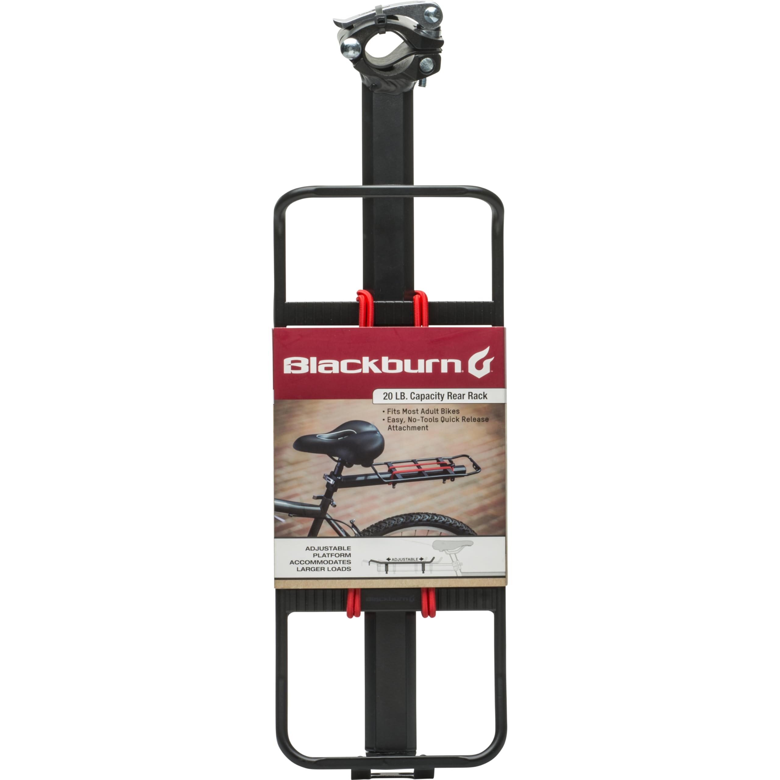 Foto 2 | Portabicicletas Blackburn  Trasero De Liberación Rápida  Capacidad De 9 Kg - Venta Internacional.