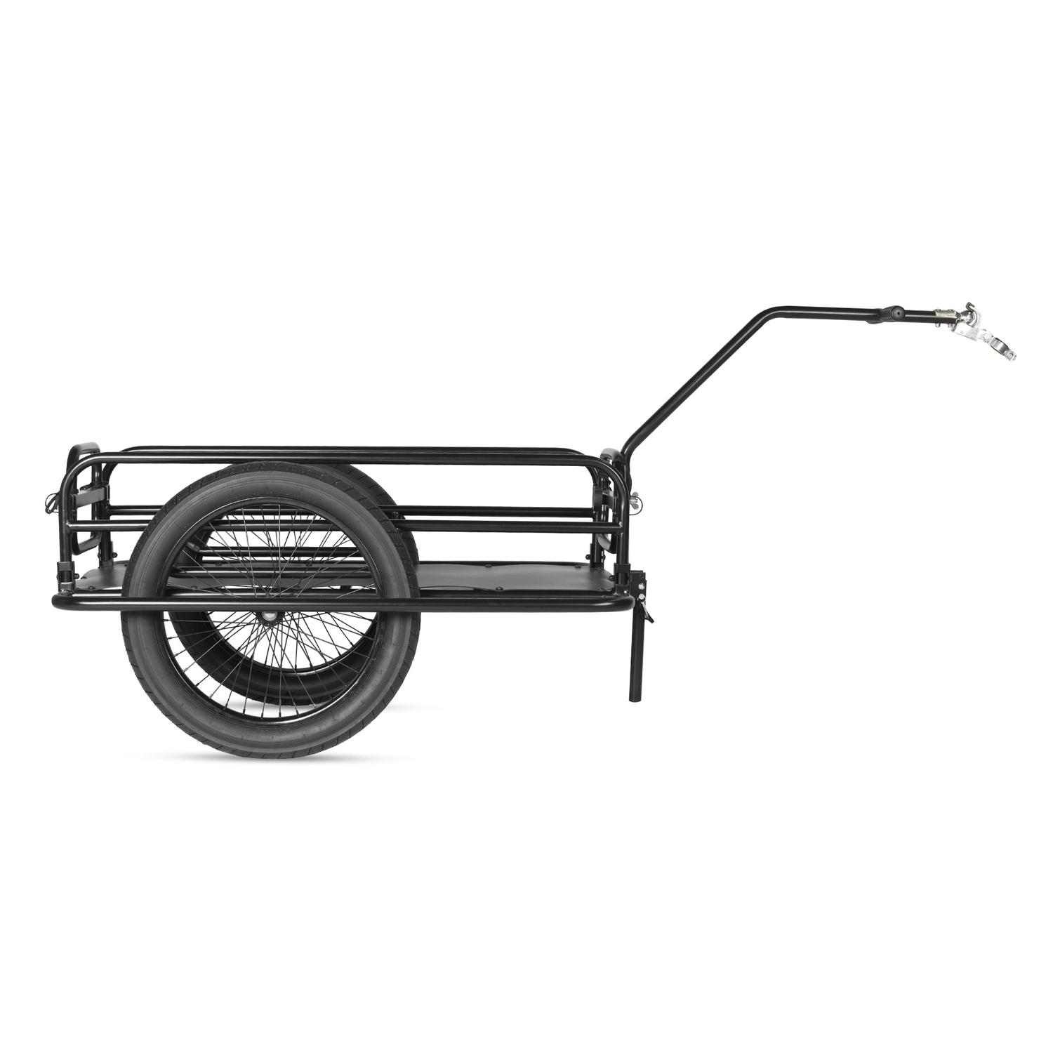 Foto 3 pulgar | Remolque para Bicicleta de Carga Gospel 20318N 100 kg R20 X 3.0 Quick Release color Negro