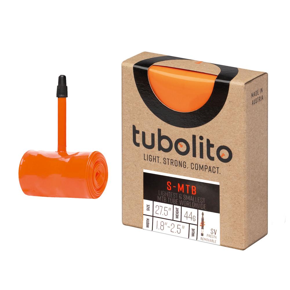 Camara Para Bicicleta Tubolito R17 X1.8-2.50 42mm S-tubo Color Naranja