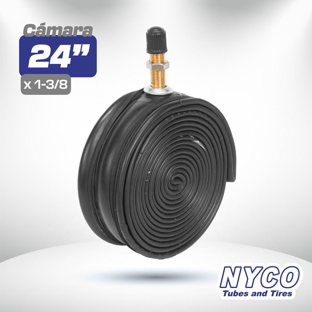 Foto 3 pulgar | Camara para Bicicleta R24 X1-3/8 Americana Reforzada Nyco