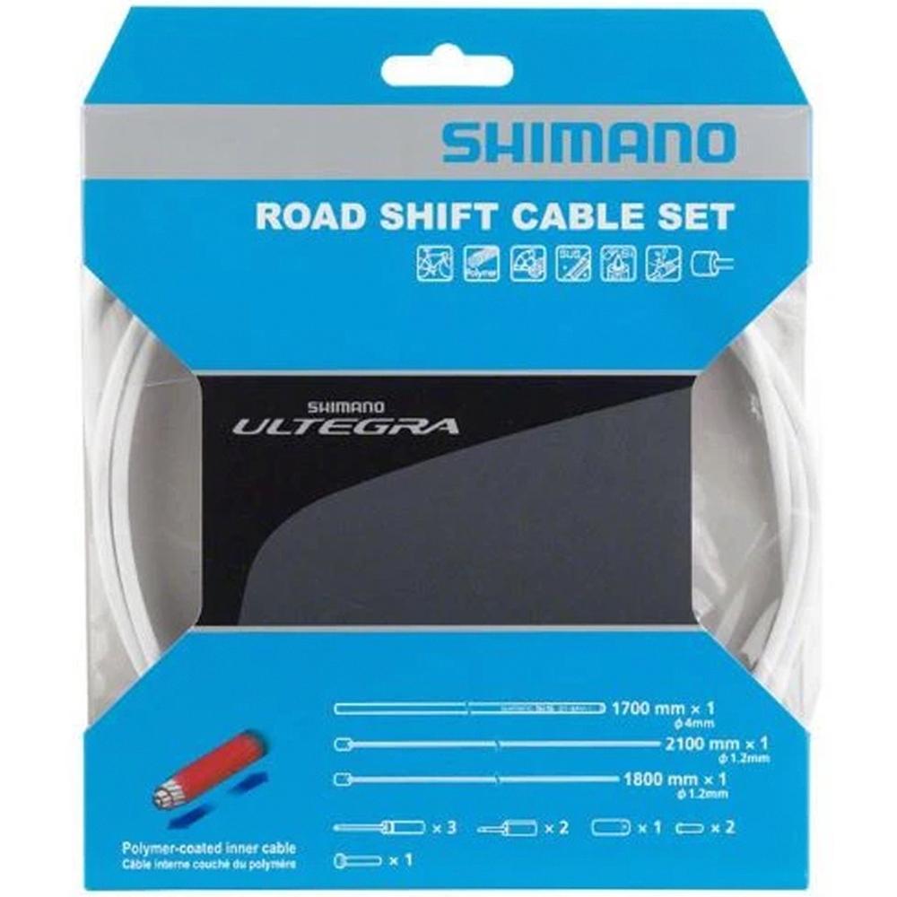 Foto 3 pulgar | Juego Cables De Freno Para Bicicleta Shimano Ultegra Color Blanco