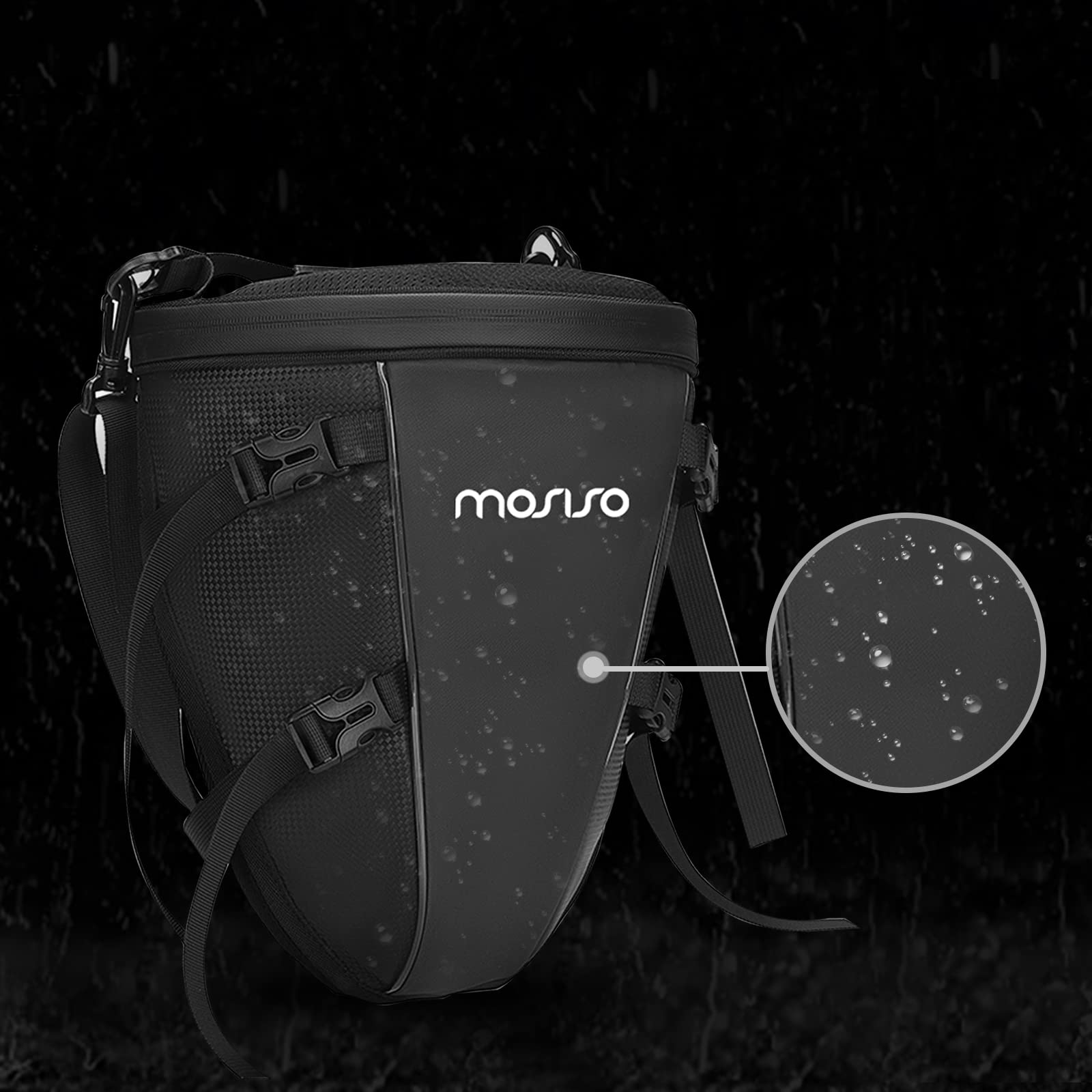 Foto 6 | Bolsa Trasera para Motocicleta Mosiso Multifuncional Impermeable 10 L - Venta Internacional
