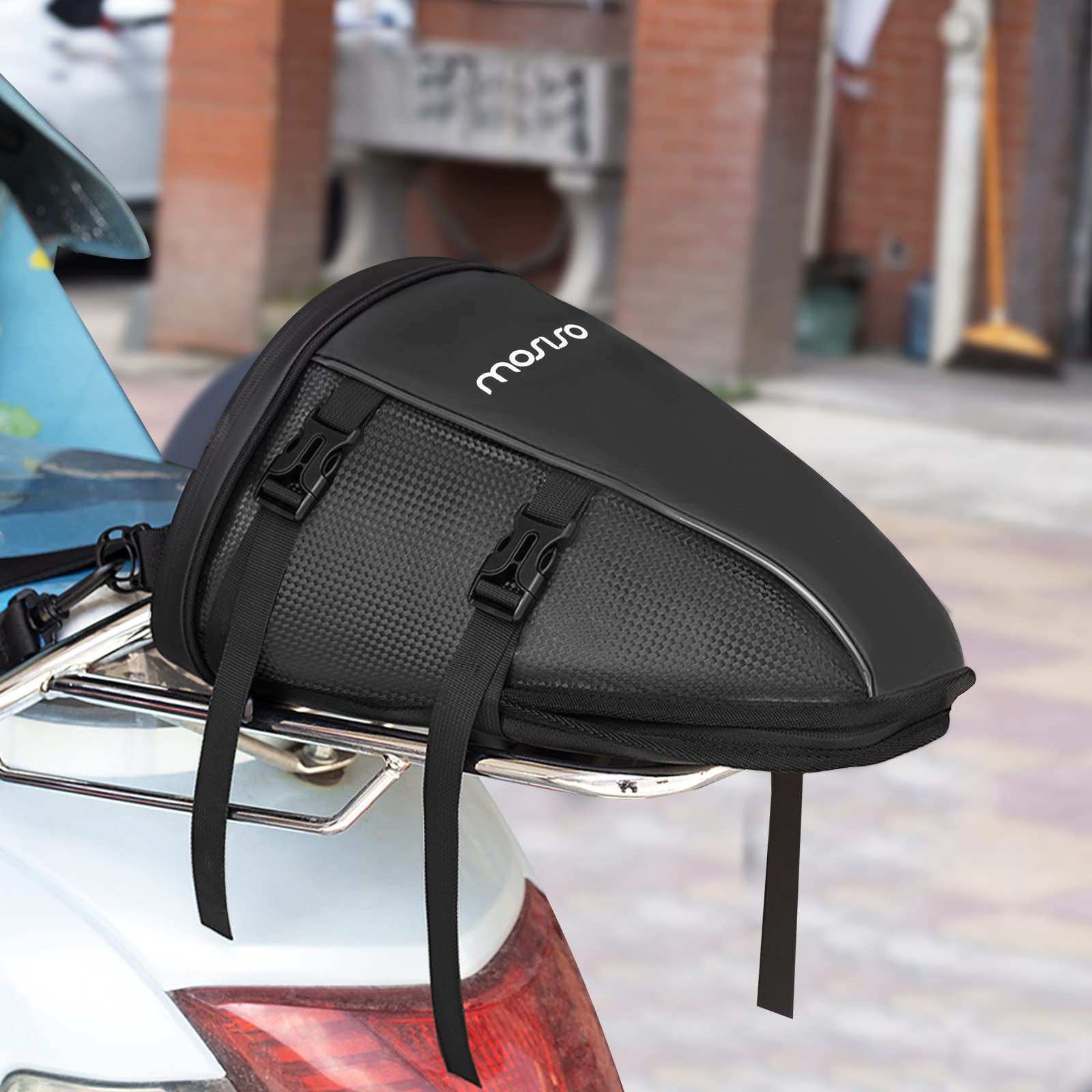 Foto 7 | Bolsa Trasera para Motocicleta Mosiso Multifuncional Impermeable 10 L - Venta Internacional