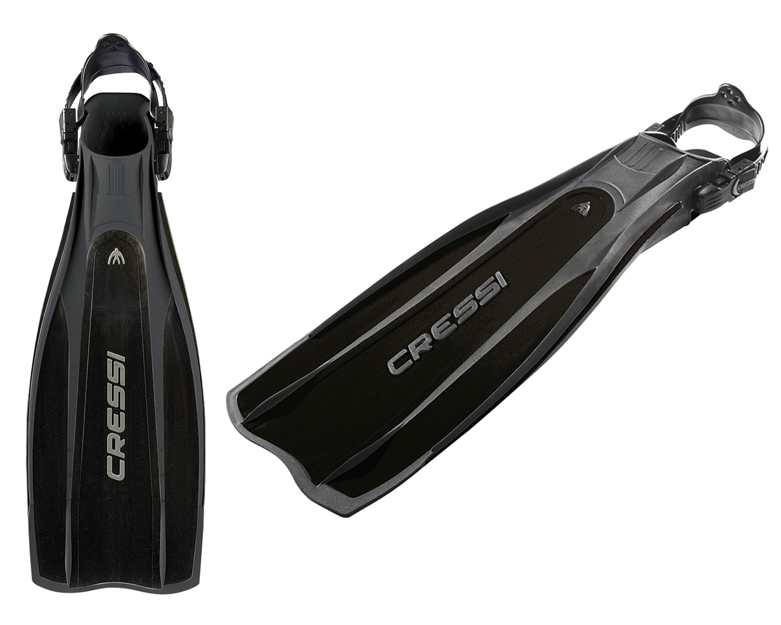 Foto 3 pulgar | Aleta Cressi Pro Light color Negro Talla S/M Correa Ajustable