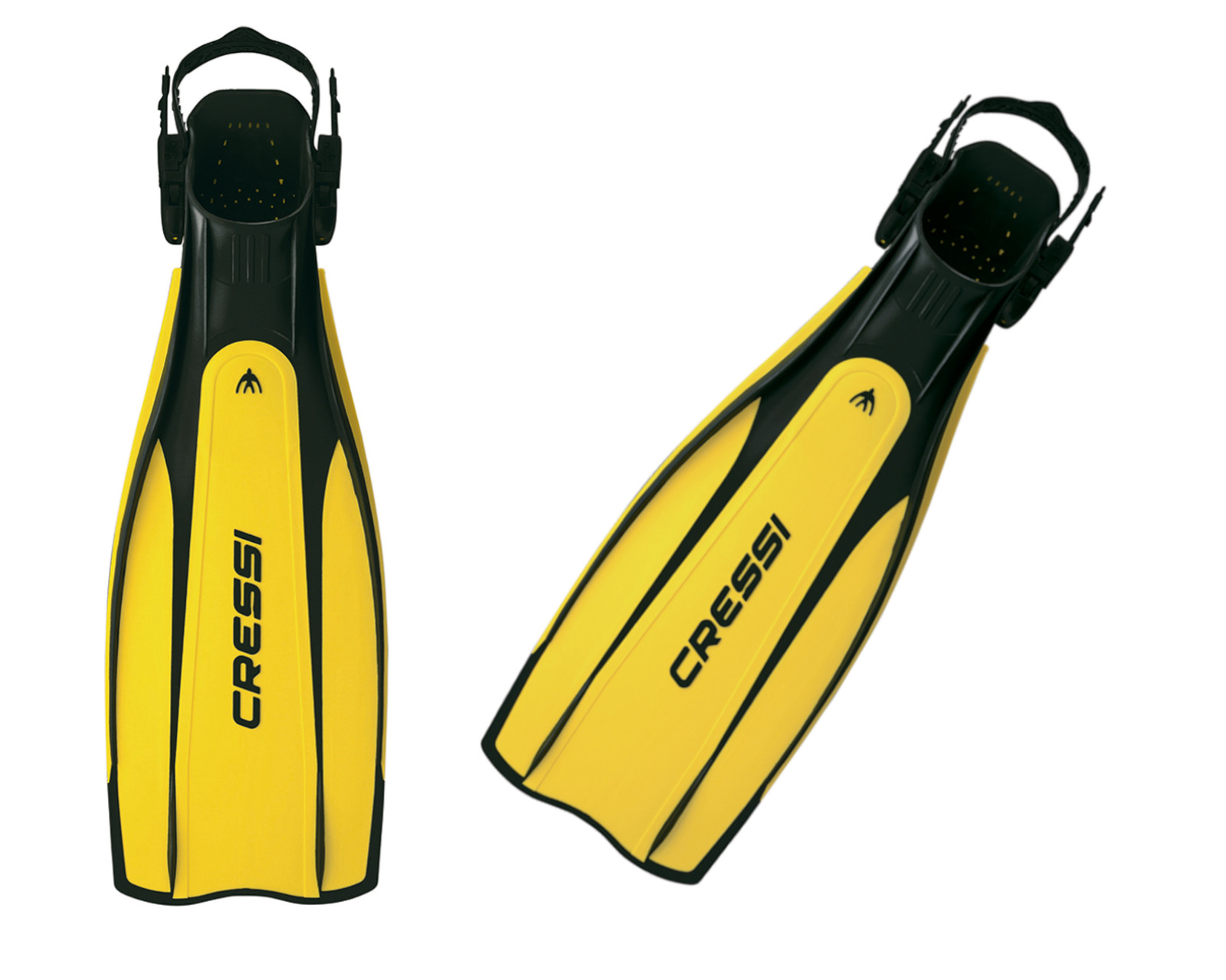 Foto 3 pulgar | Aleta Cressi Pro Light color Amarillo Talla M/L con Correa Ajustable