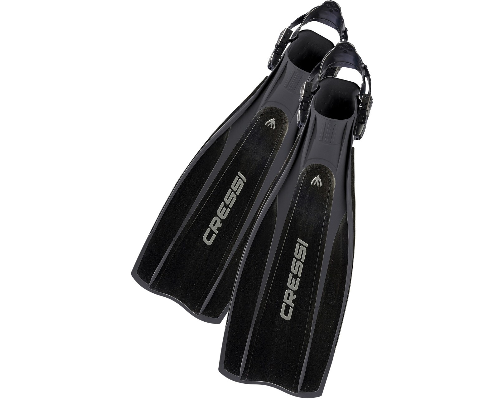 Aleta Cressi Pro Light Talla Xs color Negro Correa Ajustable $1,676
