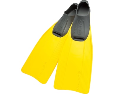 Foto 1 | Aleta Cressi Clio Infantil color Amarillo Talla 1/2 Kids Mxn Calzante Cerrado