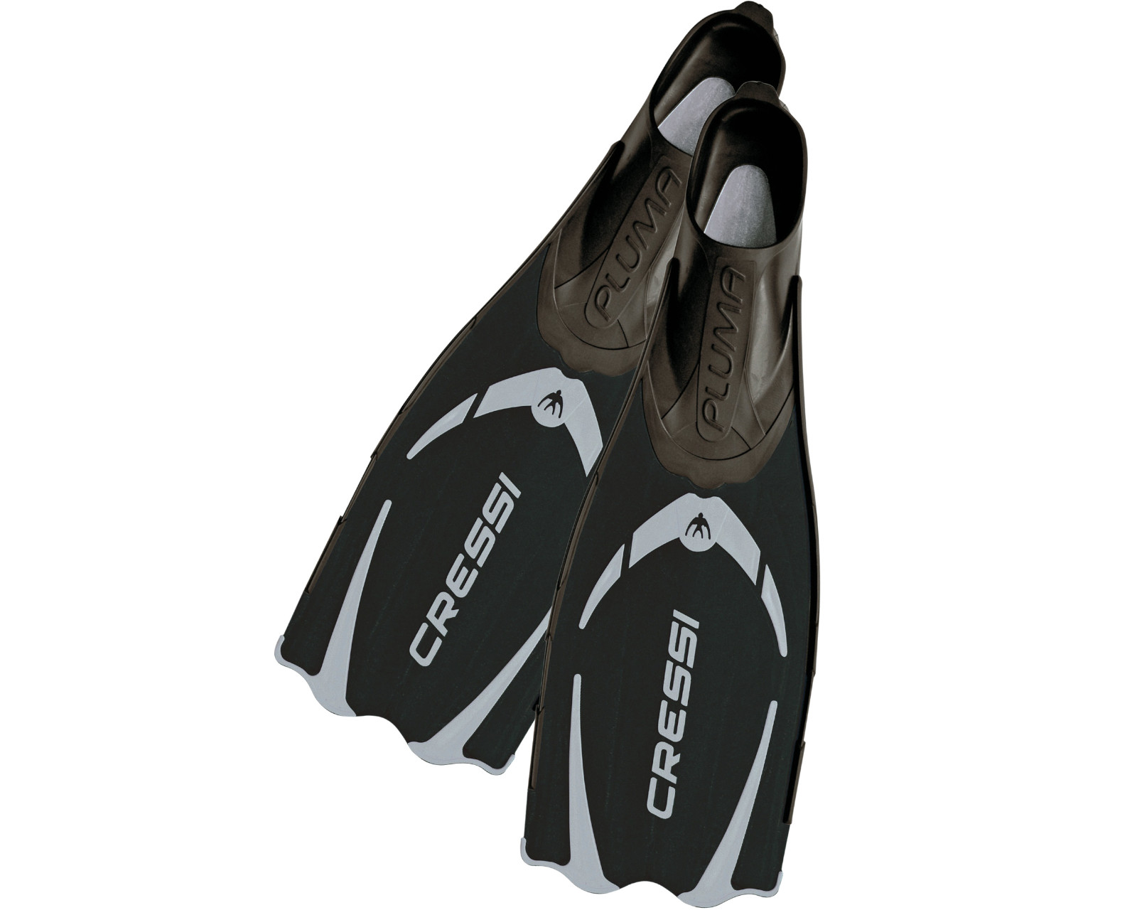 Foto 1 | Aleta Cressi Pluma Mx Para Pie Descalzo color Negro