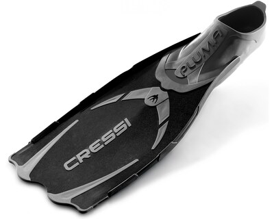 Foto 2 | Aleta Cressi Pluma Mx Para Pie Descalzo color Negro