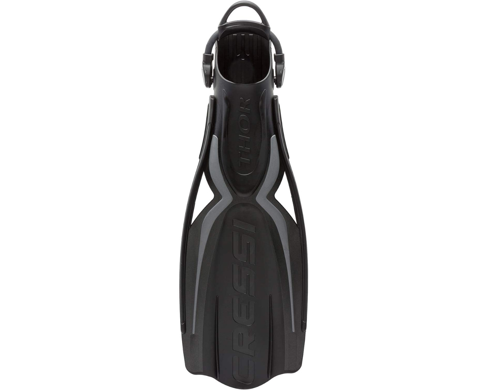 Foto 3 pulgar | Aleta Cressi Thor Ebs color Negro Talla XS/S con Correa Ajustable
