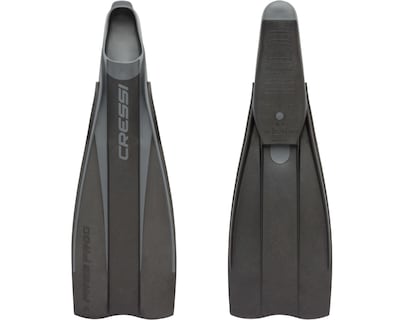 Foto 2 | Aleta Cressi Free Frog para Apnea y Buceo Talla 4/5 color Negro