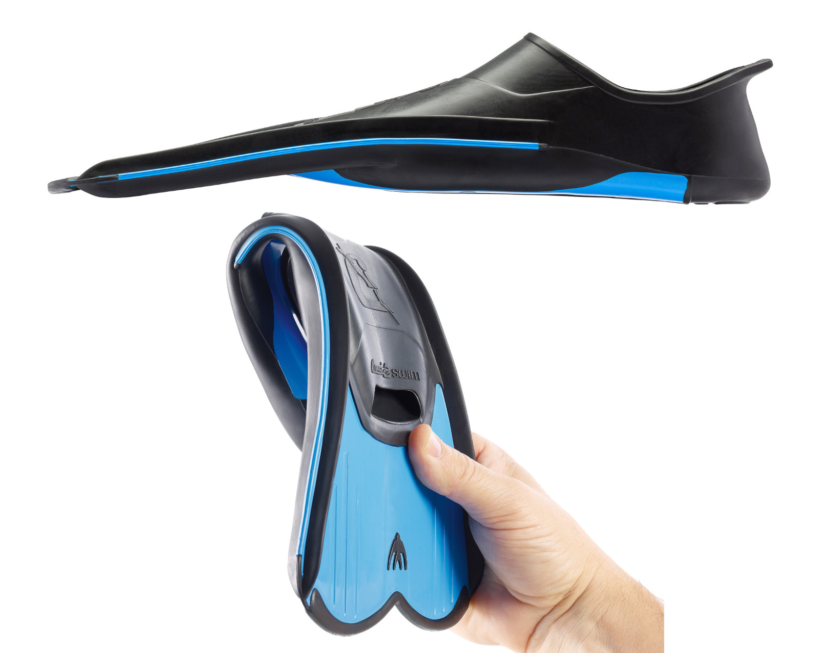 Foto 4 pulgar | Aleta Cressi Light para Natación Talla 8.5/9.5 Mx color Azul