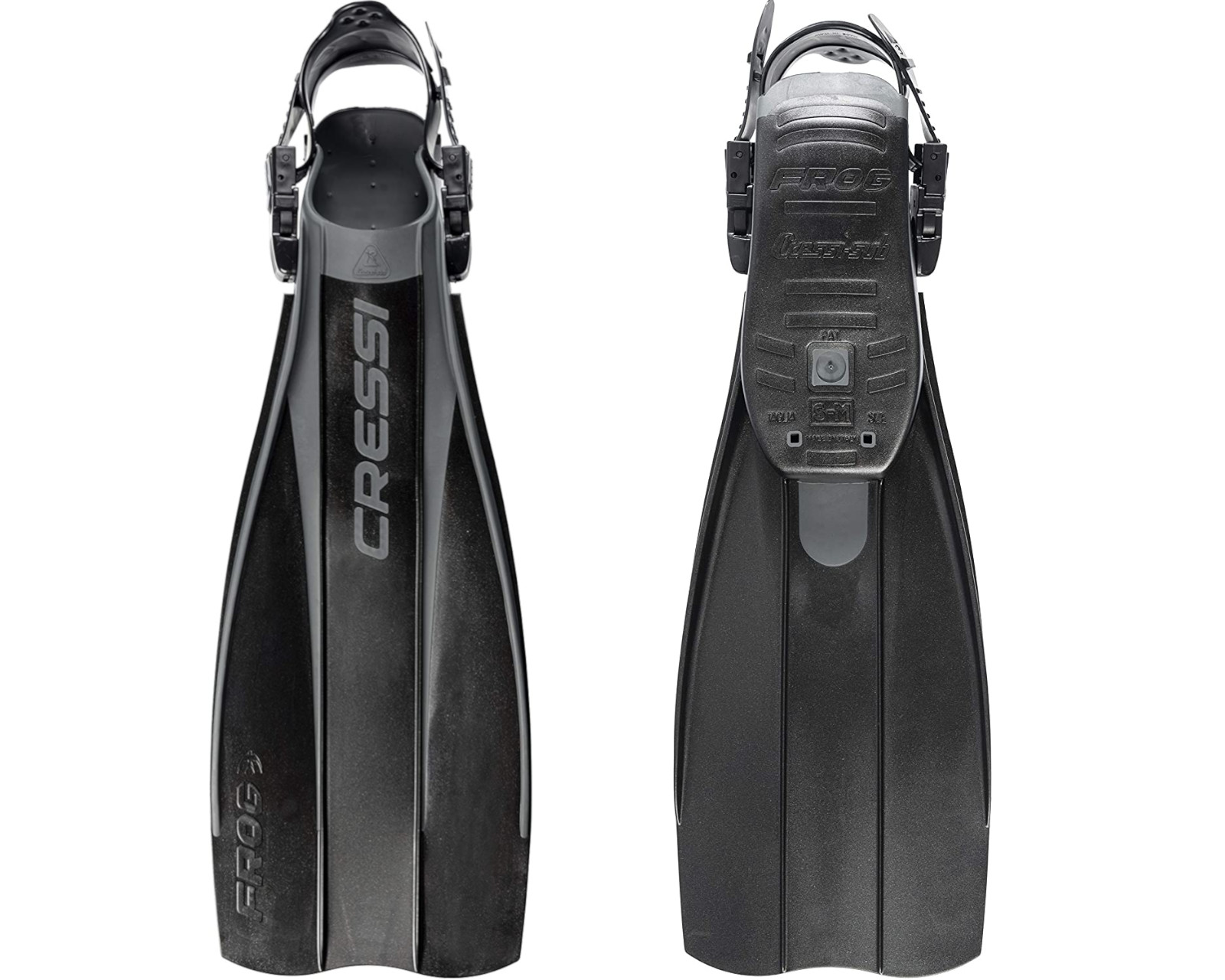 Foto 3 pulgar | Aleta Cressi Frog Correa Ajustable color Negro