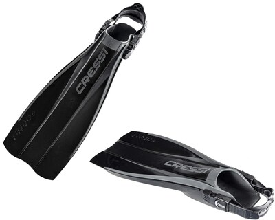 Foto 3 | Aleta Cressi Frog Correa Ajustable color Negro