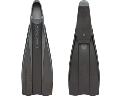 Foto 2 | Aleta Cressi Free Frog para Apnea y Buceo Talla 10/11 color Negro