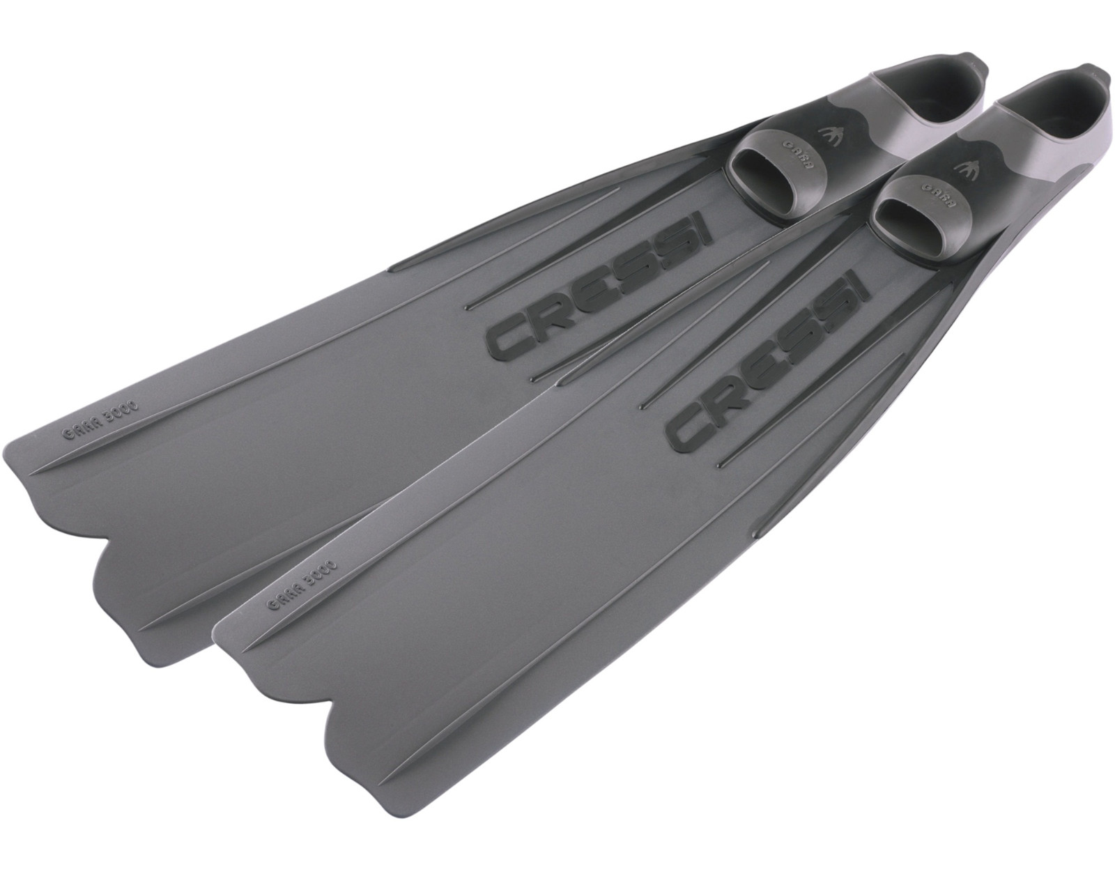 Foto 2 pulgar | Aleta Cressi Gara 3000 Ld para Apnea Aleta Larga Talla 9/10 Mx color Gris