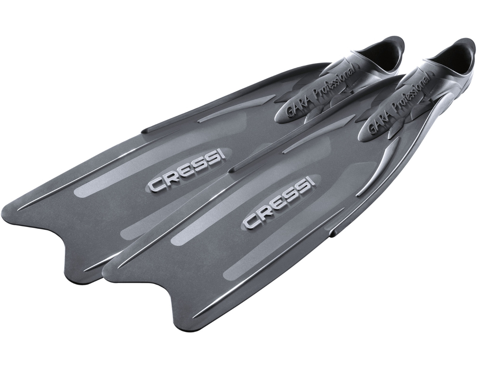 Foto 2 pulgar | Aleta Cressi Gara Professional Ld Talla 9/10 Mx para Apnea Aleta Larga color Gris